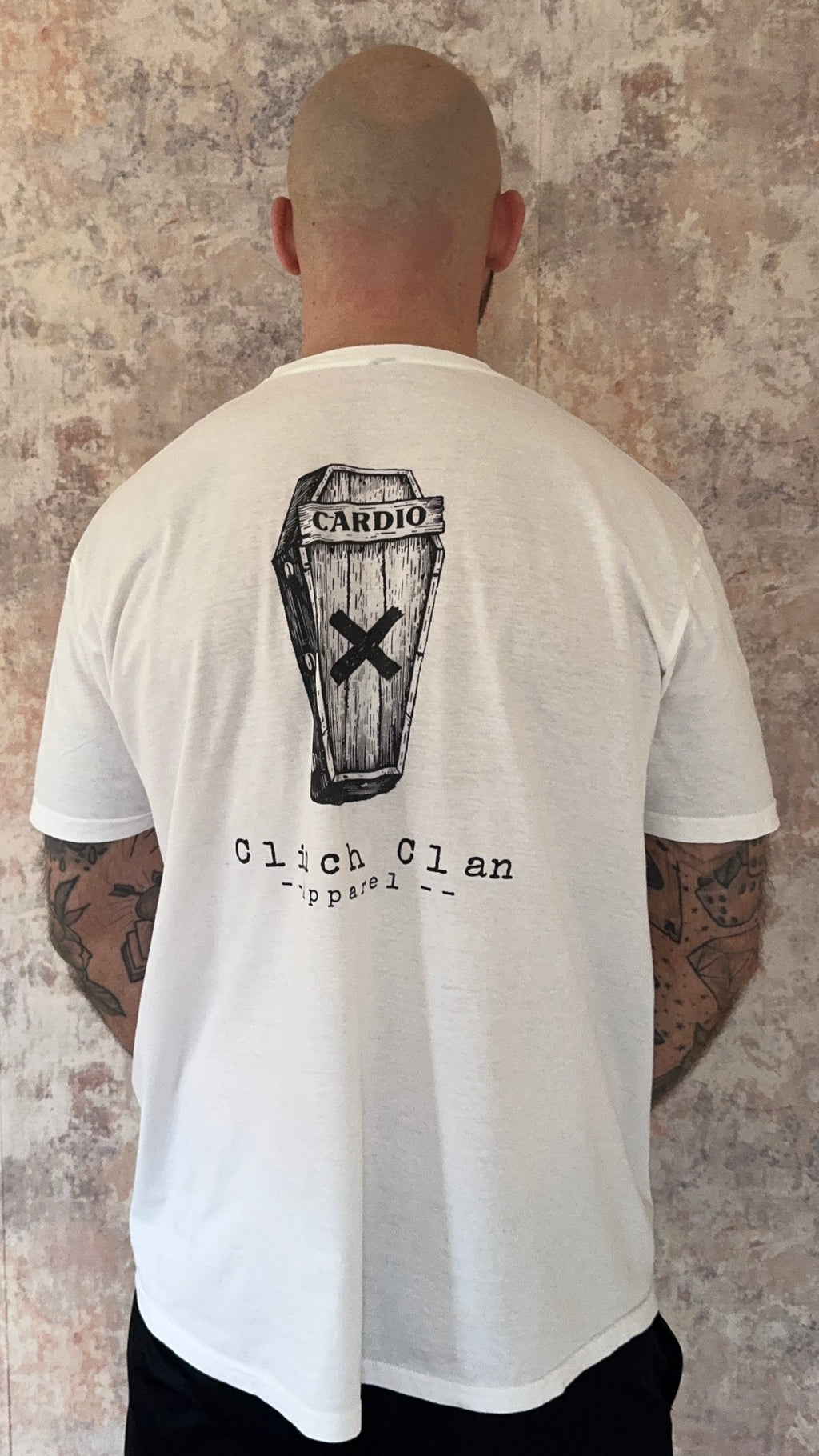 Cardio Kills Tee - White