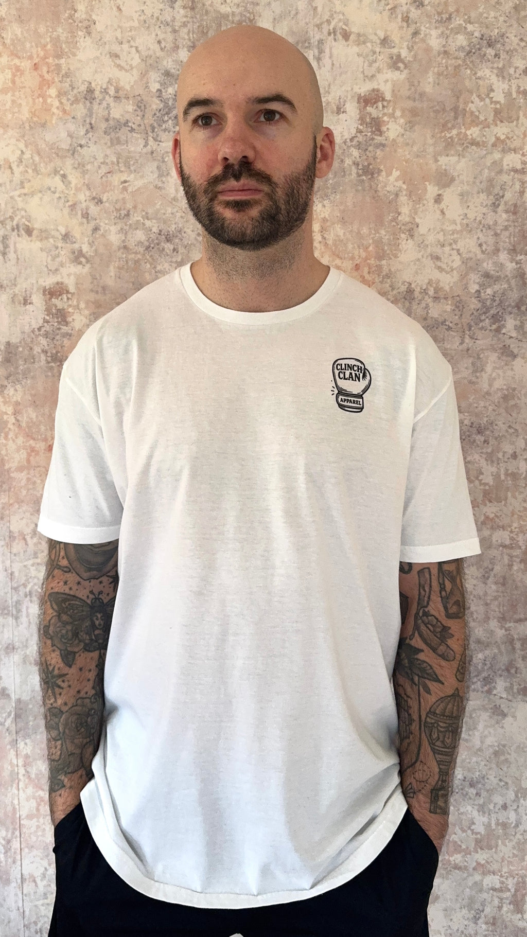 Slip & Rip Boxing Tee - White
