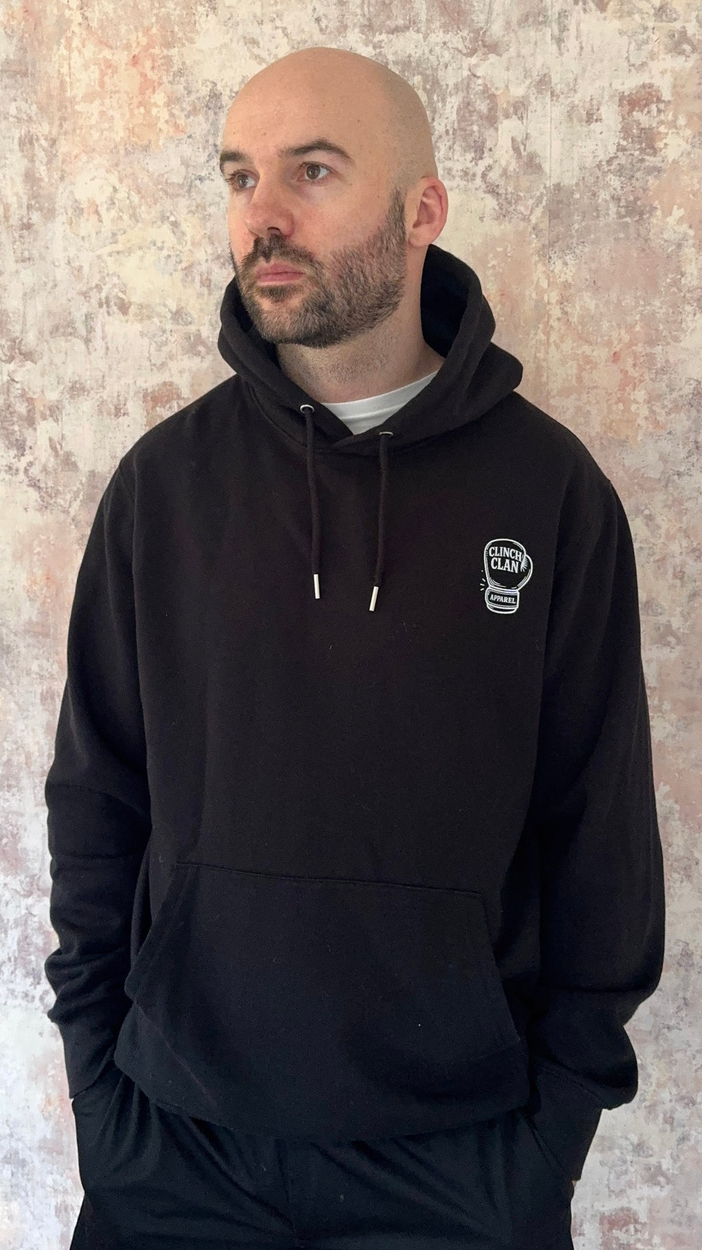 Centaur Boxer Hoodie - Black  (Signature Heavyweight)
