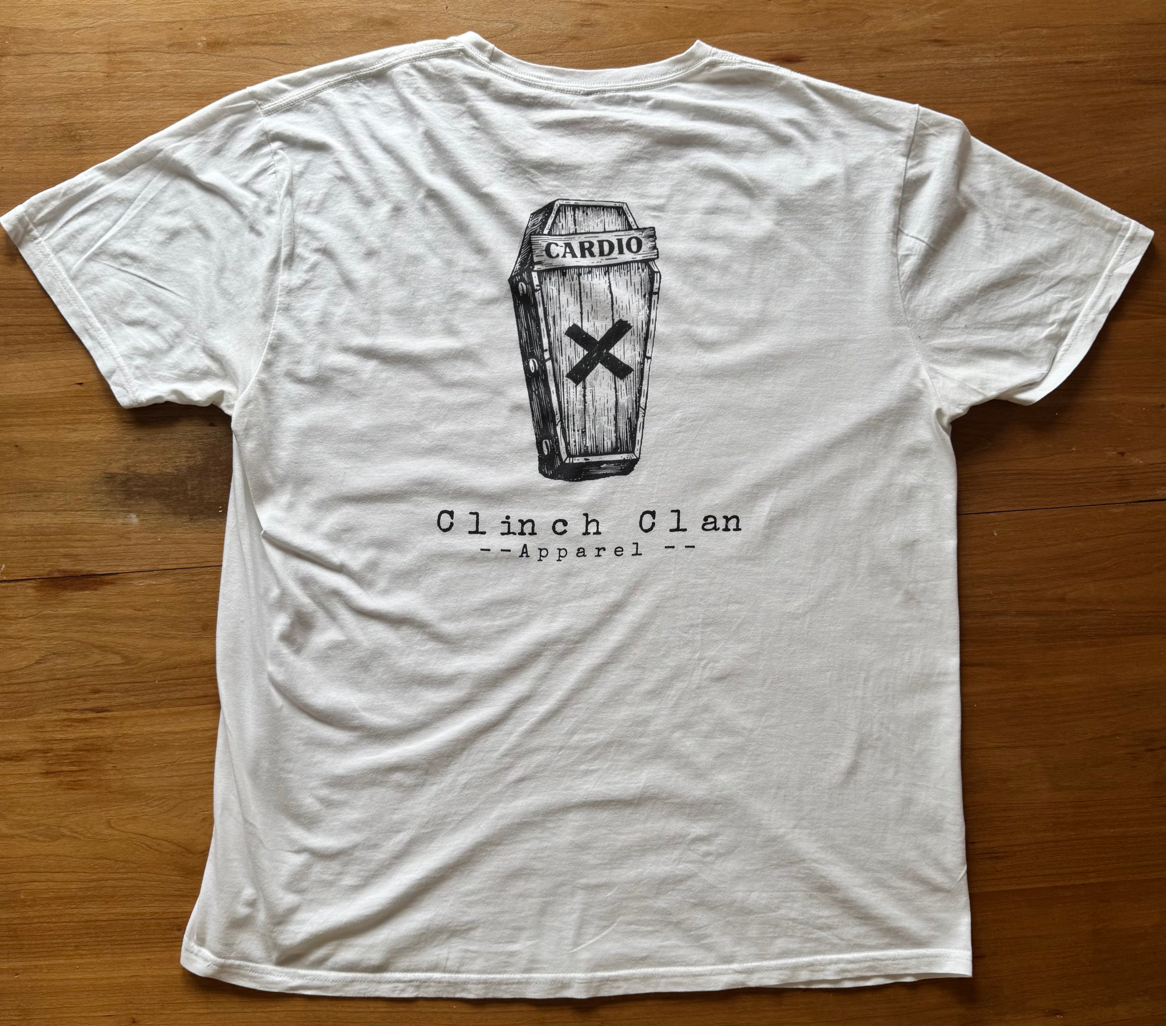 Cardio Kills Tee - White